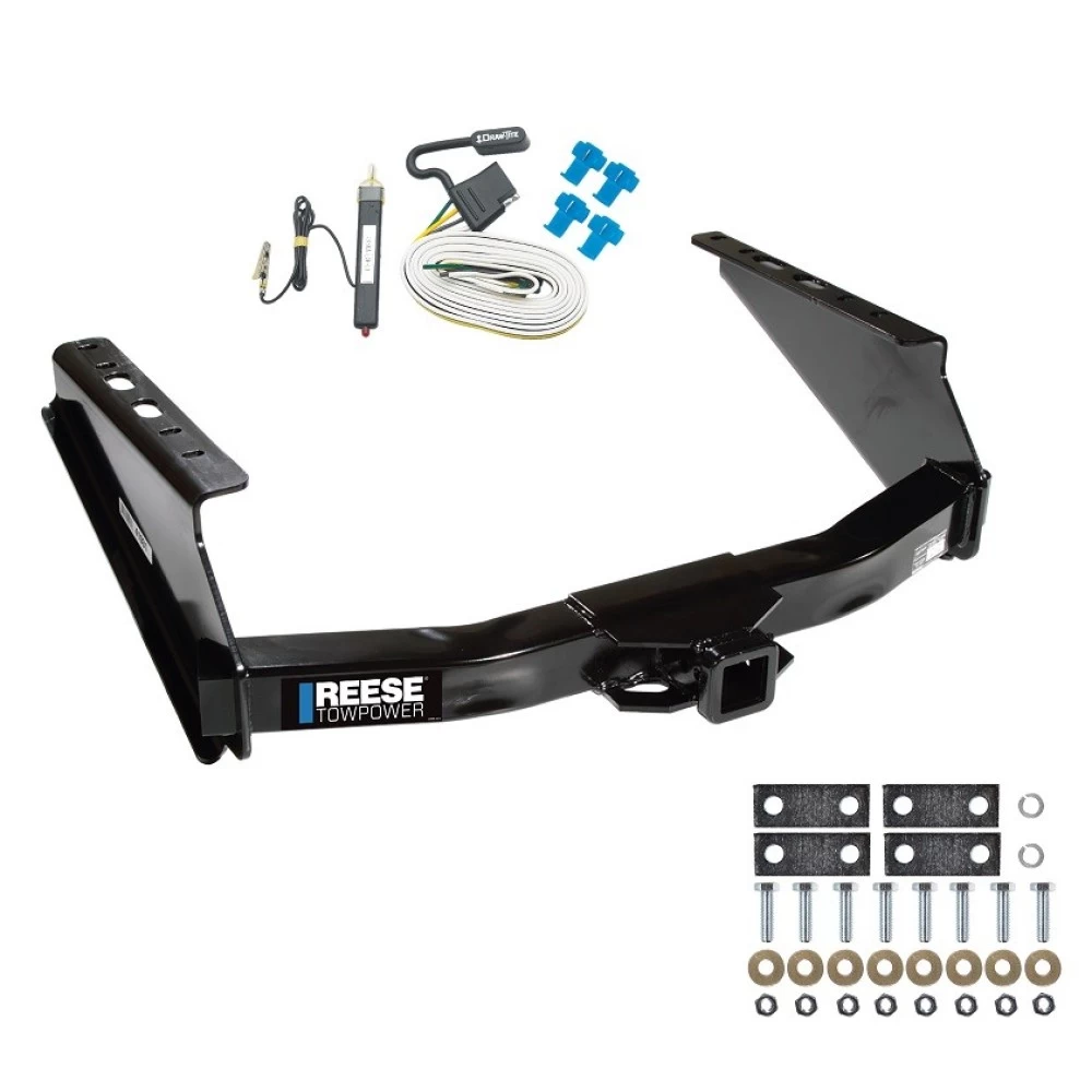 Trailer Hitch w/ Wiring For 05-16 Ford F-250 F-350 Super Duty Standard Bed & Bumper, No Factory Wiring Class 5 2" Tow Receiver Reese Tekonsha