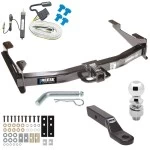 Class 5 13K Tow Package For 01-10 Chevy Silverado GMC Sierra 2500 HD 3500 HD 2007 Classic 97-99 Mercury Mountaineer 95-00 Ford Explorer Trailer Hitch w/ Wiring 2-5/16" Ball 2" Drop Mount 2" Receiver Reese