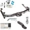 Class 5 13K Tow Package For 01-10 Chevy Silverado GMC Sierra 2500 HD 3500 HD 2007 Classic 97-99 Mercury Mountaineer 95-00 Ford Explorer Trailer Hitch w/ Wiring 2-5/16" Ball 2" Drop Mount 2" Receiver Reese