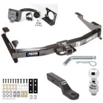 Class 5 13K Trailer Hitch Tow Package w/ 7-Way RV Wiring For 01-10 Chevy Silverado GMC Sierra 2500 HD 3500 HD 2007 Classic 97-99 Mercury Mountaineer 95-00 Ford Explorer w/ 2-5/16" Ball 2" Drop Mount 2" Receiver All Models Reese
