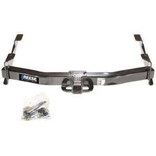Class 5 13K Trailer Hitch Tow Package w/ 7-Way RV Wiring For 01-10 Chevy Silverado GMC Sierra 2500 HD 3500 HD 2007 Classic 97-99 Mercury Mountaineer 95-00 Ford Explorer w/ 2-5/16" Ball 2" Drop Mount 2" Receiver All Models Reese