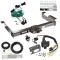 Class 5 10K Trailer Hitch w/ 7-Way RV Wiring For 96-99 Chevy Express GMC Savana 1500 2500 3500 Class 5 2" Receiver Reese