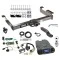 Class 5 10K Trailer Hitch Tow Package Prodigy P3 Brake Control For 03-27 Chevy Express GMC Savana 1500 2500 3500 w/ 7-Way RV Wiring 2-5/16" Ball 2" Drop Mount 2" Receiver Reese Tekonsha