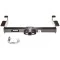 Class 5 10K Trailer Hitch Tow Package w/ 7-Way RV Wiring For 03-27 Chevy Express GMC Savana 1500 2500 3500 w/ 2-5/16" Ball 2" Drop Mount 2" Receiver Reese