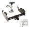 Trailer Hitch w/ Wiring For 88-91 Chevrolet C2500 C3500 K2500 K3500 Crew Cab Class 5 2" Tow Receiver Reese Tekonsha