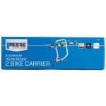 Reese 2 Bike Rack Trunk Mount for Car SUV or Hatchback Trunk Mounted Bicycle Carrier w/ 4 Straps
