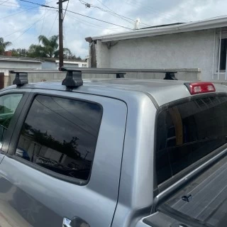 Rola Roof Rack Cross Bars For 07-21 Toyota Tundra Double & Crewmax Cab Aluminum Extreme Cross Bar DFE Series