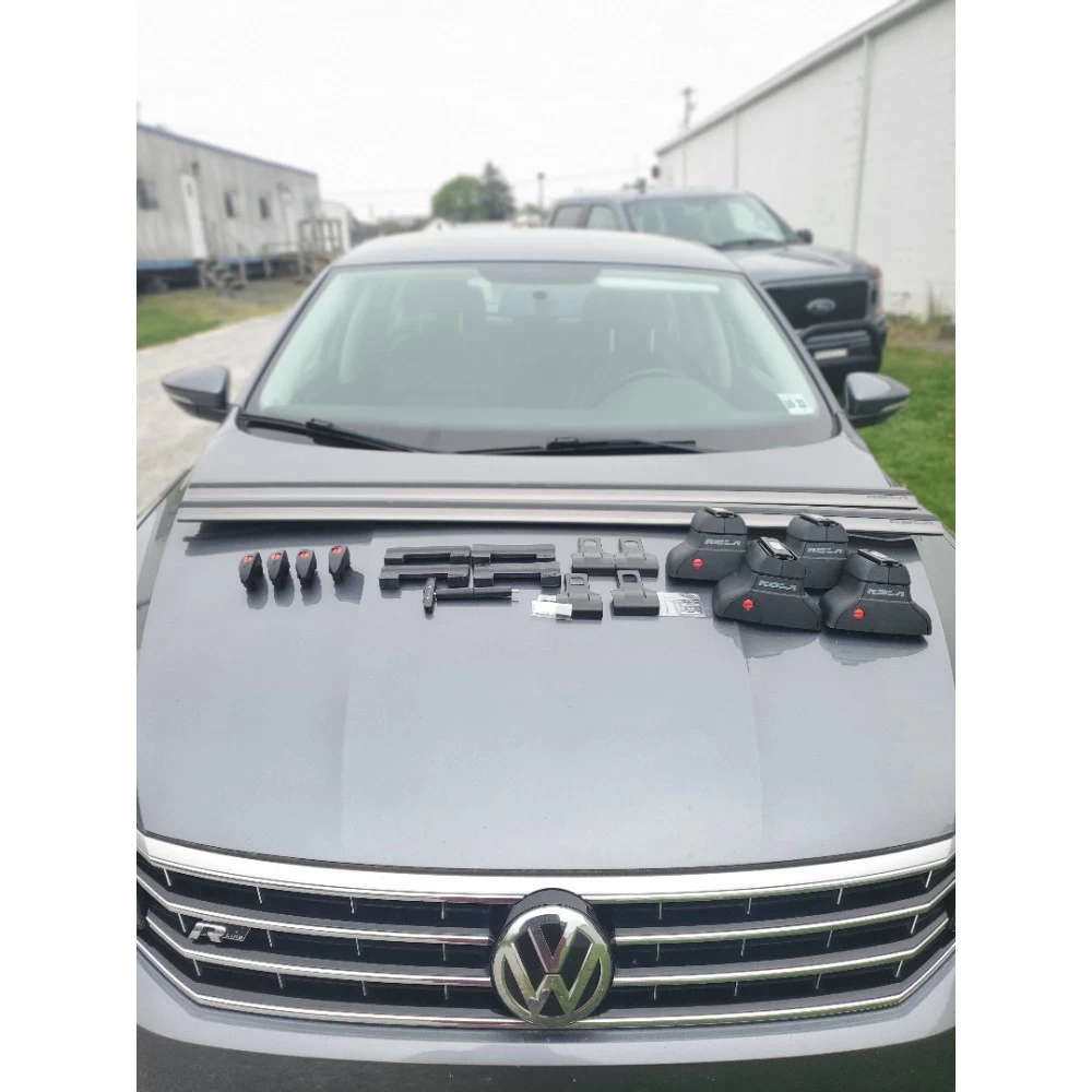 Rola Roof Rack Cross Bars For 12-21 Volkswagen Passat with naked roof Aluminum Extreme Cross Bar DFE Series