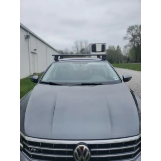 Rola Roof Rack Cross Bars For 12-21 Volkswagen Passat with naked roof For Cargo Kayak Luggage Etc. Complete Kit