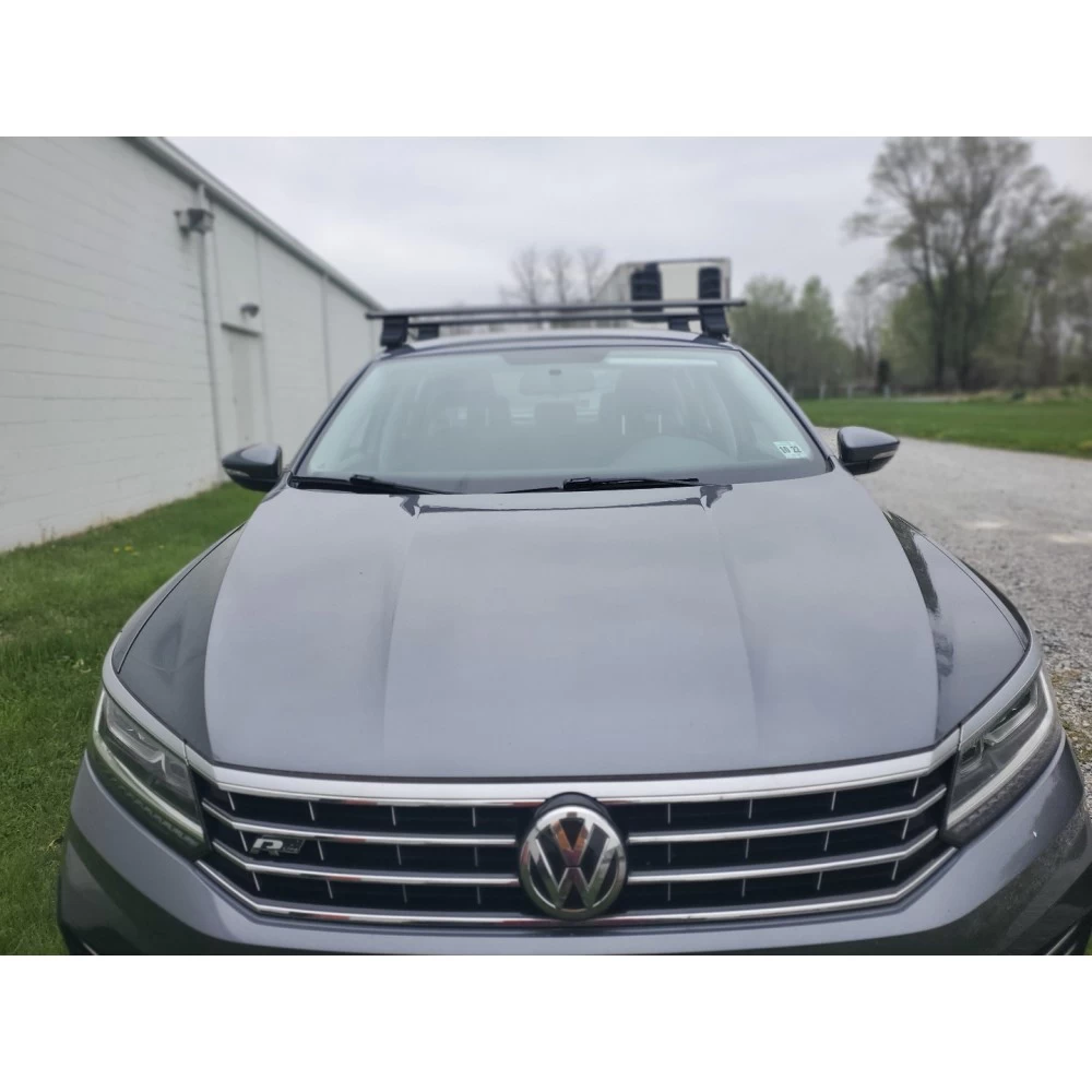 Rola Roof Rack Cross Bars For 12-21 Volkswagen Passat with naked roof For Cargo Kayak Luggage Etc. Complete Kit