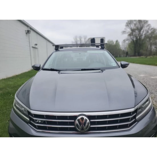 Rola Roof Rack Cross Bars For 12-21 Volkswagen Passat with naked roof For Cargo Kayak Luggage Etc. Complete Kit