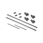 Rola Removable Roof Rack Cross Bars For Cargo Kayak Luggage Etc. Complete Kit Lockable 5yr Warranty
