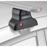 Rola Roof Rack Cross Bars For 13-19 Ford Escape w/ 8 Lock Cores For Cargo Kayak Luggage Etc. Complete Kit