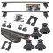 Rola Roof Rack Cross Bars For 08-17 Audi S5 with naked roof For Cargo Kayak Luggage Etc. Complete Kit