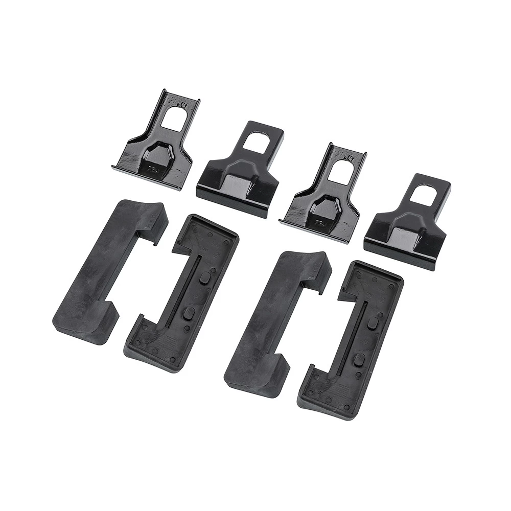 Rola Roof Rack Cross Bars For 13-19 Ford Escape w/ 8 Lock Cores For Cargo Kayak Luggage Etc. Complete Kit