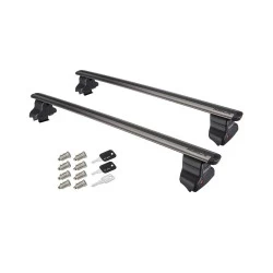 Rola Roof Rack Cross Bars w/ Keys For 16-23 Honda Civic Sedan Only with naked roof Aluminum Extreme Cross Bar DFE Series