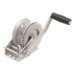 Fulton Trailer Winch 1,300 Lbs. 8" Manual Handle Crank Strap or Rope Marine Sale Boat Jet Ski
