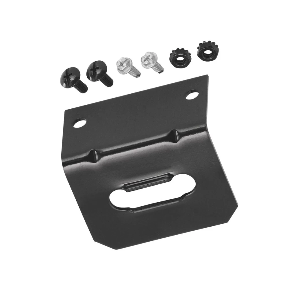 Trailer Wiring and Bracket w/ Light Tester For 21-23 Tesla Y All Styles Plug & Play 4-Flat Harness