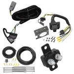 118246 85343 20506 7012A Tekonsha Trailer Hitch 7 Way RV Wiring Kit 01-02 Toyota Sequoia Plug Prong Pin Brake Control Ready 01 02 2001 2002 Trailer Hitch 7 Way RV Wiring Kit For 01-02 Toyota Sequoia Plug Prong Pin Brake Control Ready