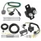 Trailer Hitch 7 Way RV Wiring Kit For 05-21 Nissan Frontier 05-15 Xterra 05-07 Pathfinder 09-12 Suzuki Equator Plug Prong Pin Brake Control Ready