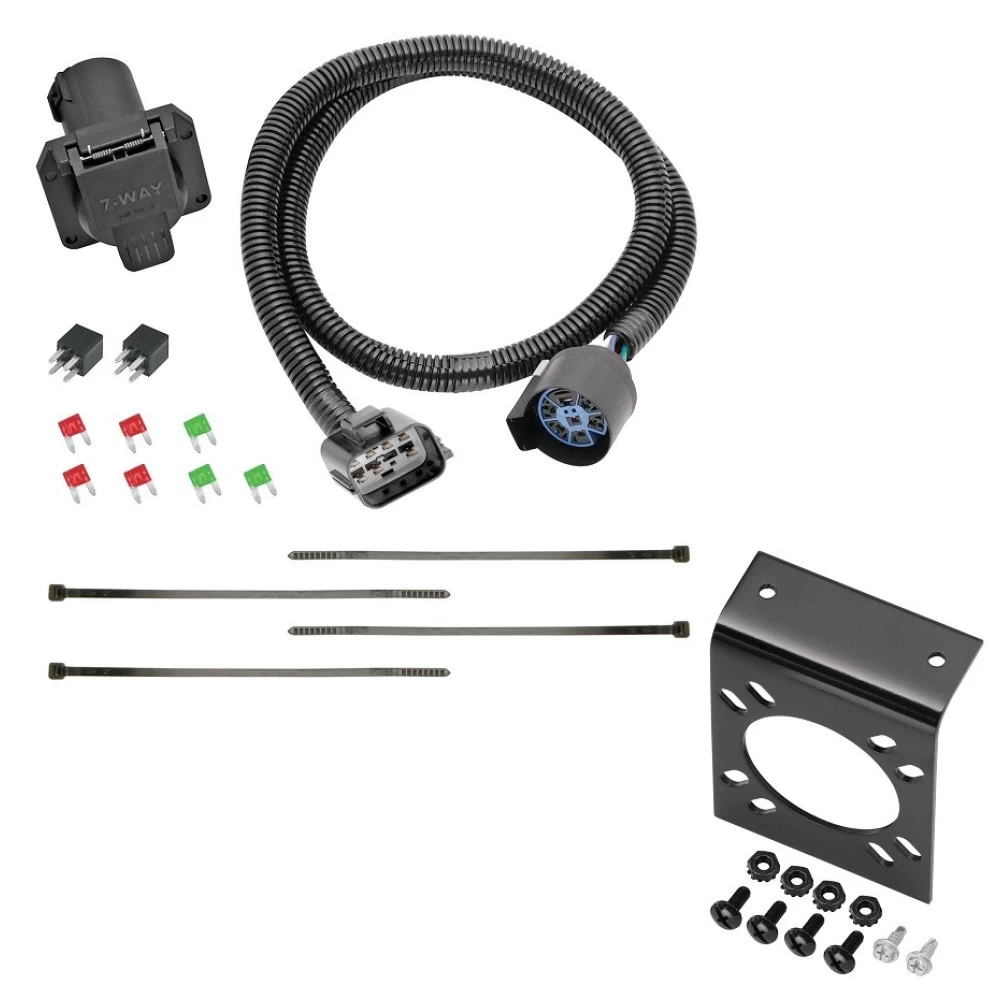 Tow Harness Wiring Package (7-Way) 7-Way Mounting Bracket 118271 20212 Tekonsha 7-Way RV Trailer Wiring Harness Mounting Bracket 2018 Traverse Limited 13-17 Chevy Traverse Buick Enclave GMC Acadia 13 14 15 16 17 18 2013 2014 2015 2016 2017 2018 7-Way RV Trailer Wiring Harness w/ Mounting Bracket For 2018 Traverse Limited 13-17 Chevy Traverse Buick Enclave GMC Acadia