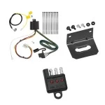 Plug and Play T-One Wiring Harness Connector 4-Flat Mounting Bracket 4-Flat Car End Tester w/ LED Display 118277 118144 20114 Tekonsha Trailer Wiring and Bracket Light Tester 16-21 Mitsubishi Outlander except Outlander Sport Plug Play 4-Flat Harness 16 Trailer Wiring and Bracket w/ Light Tester For 16-21 Mitsubishi Outlander except Outlander Sport Plug & Play 4-Flat Harness