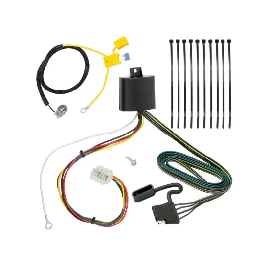 Plug and Play T-One Wiring Harness Connector 4-Flat Mounting Bracket 4-Flat Car End Tester w/ LED Display 118277 118144 20114 Tekonsha Trailer Wiring and Bracket Light Tester 16-21 Mitsubishi Outlander except Outlander Sport Plug Play 4-Flat Harness 16 Trailer Wiring and Bracket w/ Light Tester For 16-21 Mitsubishi Outlander except Outlander Sport Plug & Play 4-Flat Harness