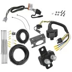 118292 85343 20506 7012A Tekonsha Trailer 7 Way RV Wiring Kit 20-22 Toyota Highlander w/Factory Tow Package Plug Prong Pin Brake Control Ready 20 21 22 2020 2021 2022 Trailer 7 Way RV Wiring Kit For 20-24 Toyota Highlander w/Factory Tow Package Plug Prong Pin Brake Control Ready