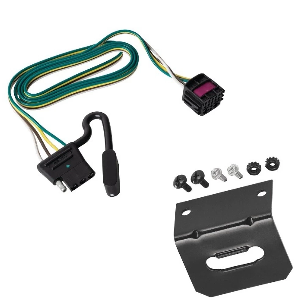 Trailer Wiring and Bracket For 20-23 Buick Encore GX 21-24 Chevrolet Trailblazer Plug & Play 4-Flat Harness