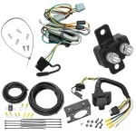 Trailer Hitch 7 Way RV Wiring Kit For 97-05 Chevy Venture 99-05 Pontiac Montana 97-99 Trans Sport 97-04 Oldsmobile Silhouette Plug Prong Pin Brake Control Ready