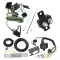 Trailer Hitch 7 Way RV Wiring Kit For 91-97 Jeep Wrangler Plug Prong Pin Brake Control Ready