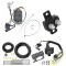 Trailer Hitch 7 Way RV Wiring Kit For 96-97 Toyota Land Cruiser Lexus LX450 Plug Prong Pin Brake Control Ready