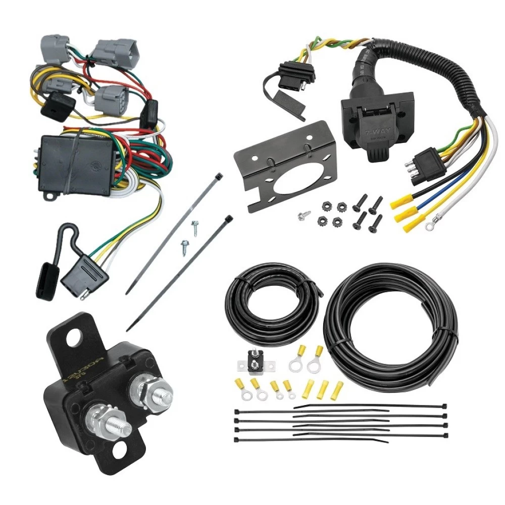 118364 85343 20506 7012A Tekonsha Trailer Hitch 7 Way RV Wiring Kit 99-04 Chrysler 300M 98-04 Dodge Intrepid 98-02 Concorde 99 LHS Plug Prong Pin Brake Control Ready 98 99 00 01 02 03 04 1998 1999 2000 2001 2002 2003 2004 Trailer Hitch 7 Way RV Wiring Kit For 99-04 Chrysler 300M 98-04 Dodge Intrepid 98-02 Concorde 99 LHS Plug Prong Pin Brake Control Ready