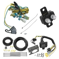 Trailer Hitch 7 Way RV Wiring Kit For 01-05 Pontiac Aztek 02-07 Buick Rendezvous Plug Prong Pin Brake Control Ready