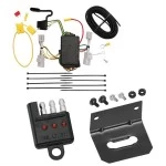 Trailer Wiring and Bracket w/ Light Tester For 06-12 Toyota RAV4 Plug & Play 4-Flat Harness