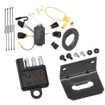 Plug and Play T-One Wiring Harness Connector 4-Flat Mounting Bracket 4-Flat Car End Tester w/ LED Display 118445 118144 20114 Tekonsha Trailer Wiring and Bracket Light Tester 08-10 Dodge Avenger Plug Play 4-Flat Harness 08 09 10 2008 2009 2010 Trailer Wiring and Bracket w/ Light Tester For 08-10 Dodge Avenger Plug & Play 4-Flat Harness