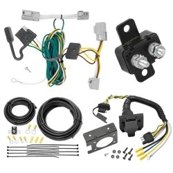 Trailer Hitch 7 Way RV Wiring Kit For 08-09 Ford Taurus Mercury Sable Plug Prong Pin Brake Control Ready