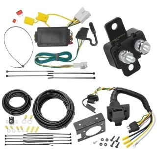 118449 85343 20506 7012A Tekonsha Trailer Hitch 7 Way RV Wiring Kit 08-19 Toyota Highlander Plug Prong Pin Brake Control Ready 08 09 10 11 12 13 14 15 16 17 18 19 2008 2009 2010 2011 2012 2013 2014 2015 2016 2017 2018 2019 Trailer Hitch 7 Way RV Wiring Kit For 08-19 Toyota Highlander Plug Prong Pin Brake Control Ready