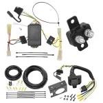 Trailer Hitch 7 Way RV Wiring Kit For 99-13 Suzuki Grand Vitara Plug Prong Pin Brake Control Ready