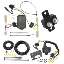 Trailer Hitch 7 Way RV Wiring Kit For 99-13 Suzuki Grand Vitara Plug Prong Pin Brake Control Ready