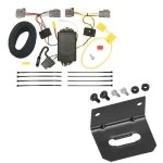 Plug and Play T-One Wiring Harness Connector 4-Flat Mounting Bracket Installation Instructions 118463 118144 Tekonsha Trailer Wiring and Bracket 08-10 Volvo V70 Wagon Plug Play 4-Flat Harness 08 09 10 2008 2009 2010 Trailer Wiring and Bracket For 08-10 Volvo V70 Wagon Plug & Play 4-Flat Harness