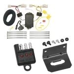 Trailer Wiring and Bracket w/ Light Tester For 12-14 Subaru Impreza Sedan Plug & Play 4-Flat Harness
