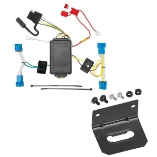 Plug and Play T-One Wiring Harness Connector 4-Flat Mounting Bracket Installation Instructions 118466 118144 Tekonsha Trailer Wiring and Bracket 08-13 Cadillac CTS 4 Dr. Sedan Plug Play 4-Flat Harness 08 09 10 11 12 13 2008 2009 2010 2011 2012 2013 Trailer Wiring and Bracket For 08-13 Cadillac CTS 4 Dr. Sedan Plug & Play 4-Flat Harness