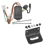 Trailer Wiring and Bracket For 16-26 Subaru Crosstrek inc Hybrid 13-15 XV inc Hybrid 09-26 Forester 10-25 Outback Wagon Plug & Play 4-Flat Harness