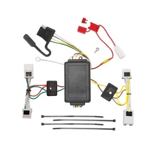 Trailer Wiring and Bracket w/ Light Tester For 04-09 Nissan Quest Plug & Play 4-Flat Harness