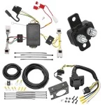 Trailer Hitch 7 Way RV Wiring Kit For 04-09 Nissan Quest Plug Prong Pin Brake Control Ready