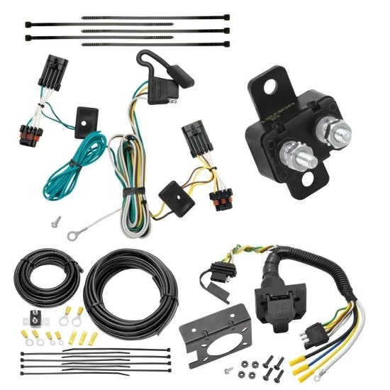 Trailer Hitch 7 Way RV Wiring Kit For 05-09 Buick LaCrosse Plug Prong Pin Brake Control Ready