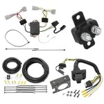 Trailer Hitch 7 Way RV Wiring Kit For 05-15 Toyota Tacoma Plug Prong Pin Brake Control Ready