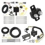Trailer Hitch 7 Way RV Wiring Kit For 11-13 KIA Sorento 4 Cyl Plug Prong Pin Brake Control Ready
