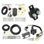 118517 85343 20506 7012A Tekonsha Trailer Hitch 7 Way RV Wiring Kit 07-11 Toyota Yaris Sedan Plug Prong Pin Brake Control Ready 07 08 09 10 11 2007 2008 2009 2010 2011 Trailer Hitch 7 Way RV Wiring Kit For 07-11 Toyota Yaris Sedan Plug Prong Pin Brake Control Ready